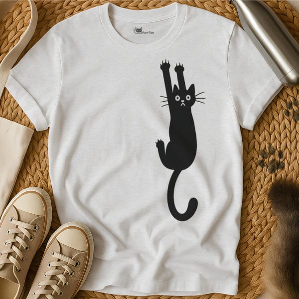 MewTee White / S Hanging Cat Tee