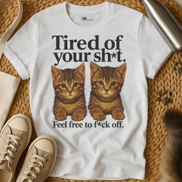 MewTee White / S I’m Tired T Shirt