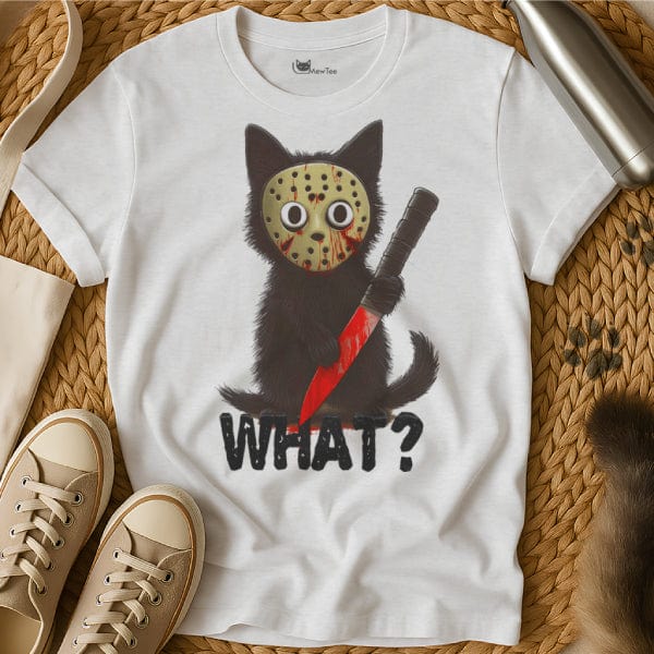 MewTee White / S Jason Shirt | Cat Tee