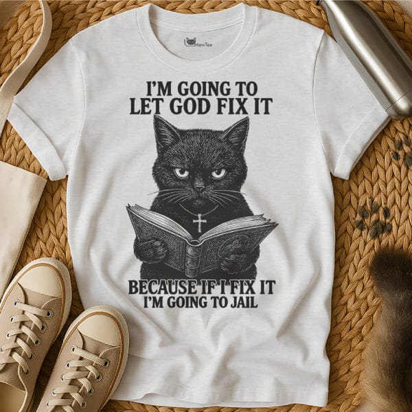 MewTee White / S Jesus Fix It Shirt