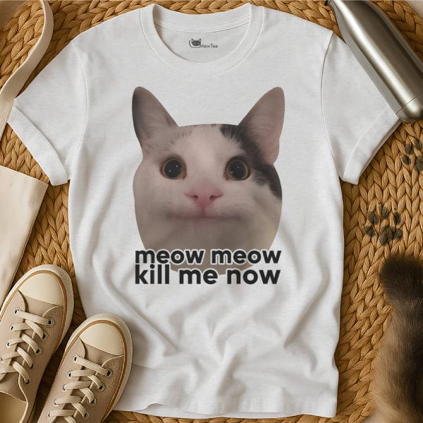 MewTee White / S Kill Me Shirt