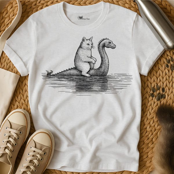 MewTee White / S Loch Ness Monster T Shirt