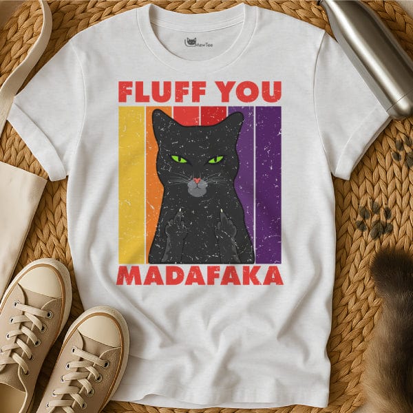 MewTee White / S Madafakas Shirt | Cat Tee