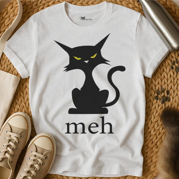 MewTee White / S Meh Shirt | Cat Tee