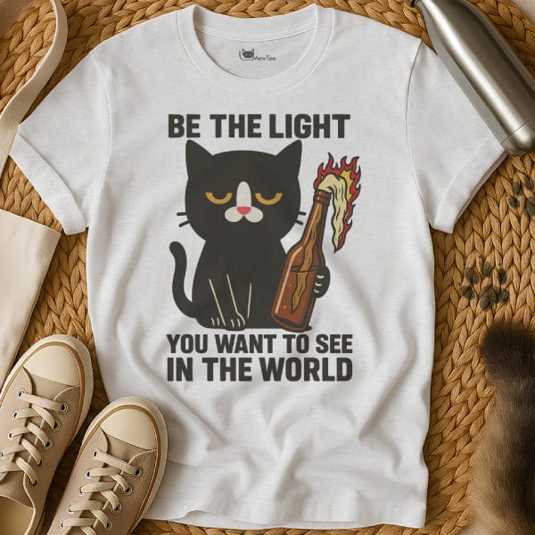 MewTee White / S Molotov Cocktail Shirt