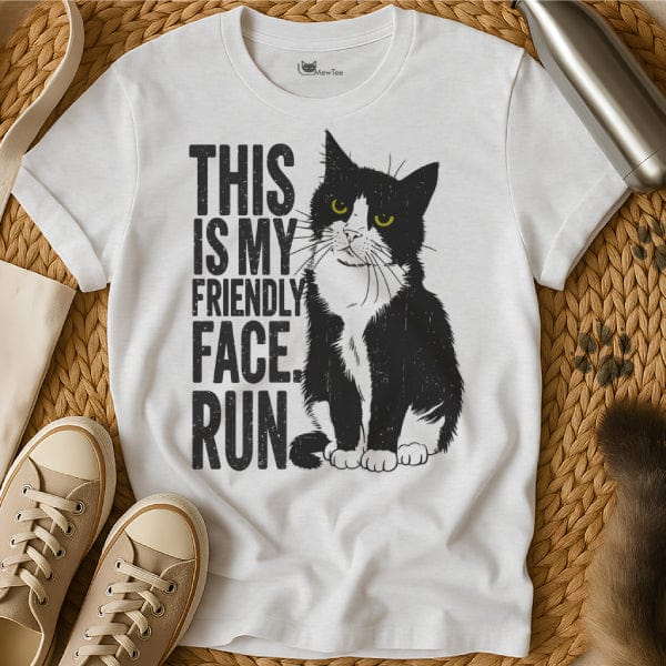 MewTee White / S Not Friendly Shirt