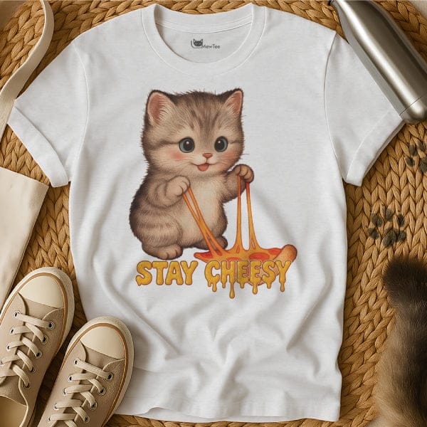 MewTee White / S Pizza Shirt