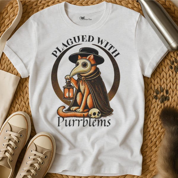 MewTee White / S Plague Doctor Shirt | Cat Tee