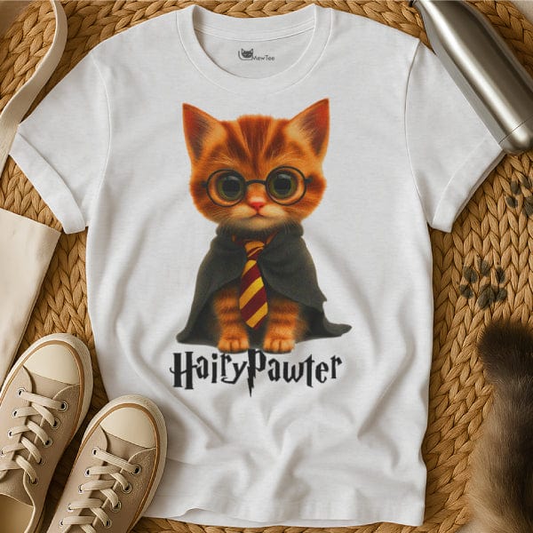 MewTee White / S Potter Shirt | Cat Tee