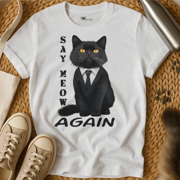 MewTee White / S Pulp Fiction Shirt | Cat Tee