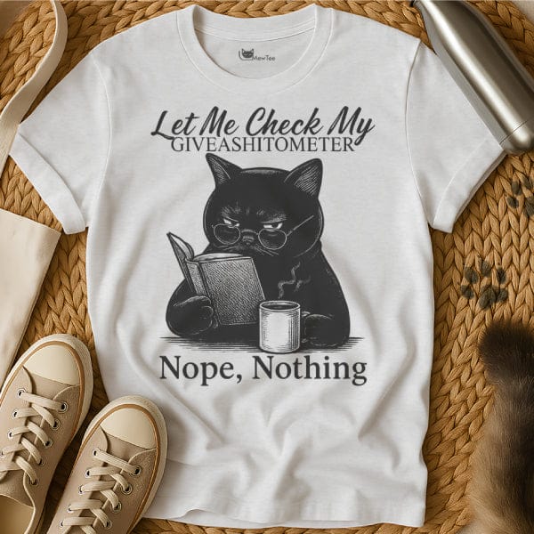 MewTee White / S Sarcastic Cat Tee