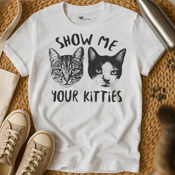 MewTee White / S Show Me Your Kitties Shirt