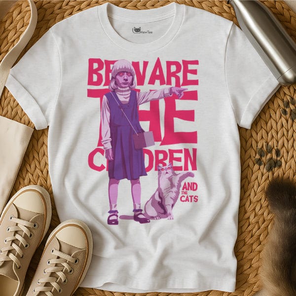 MewTee White / S Village of the Damned Cat Tee
