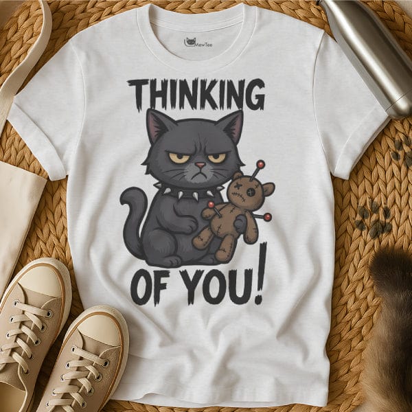 MewTee White / S Voodoo Shirt | Cat Tee