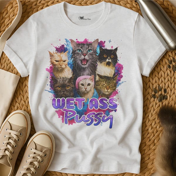 MewTee White / S Wet Ass Shirt