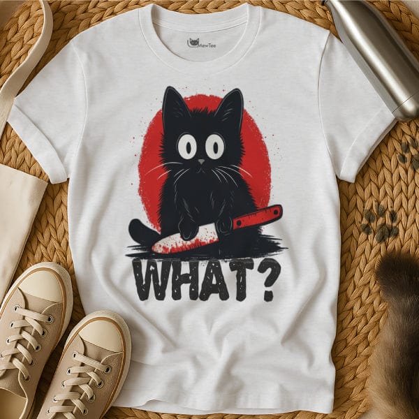 MewTee White / S What Shirt | Cat Tee