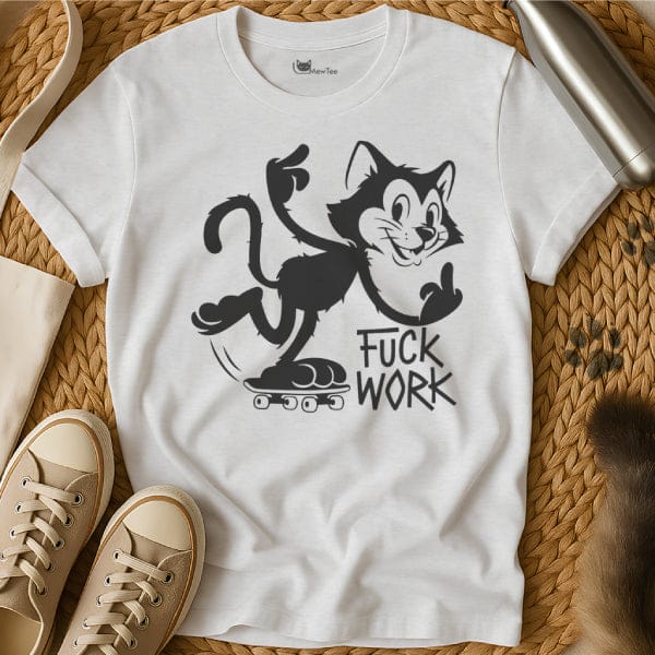 MewTee White / S Work Hate Tee