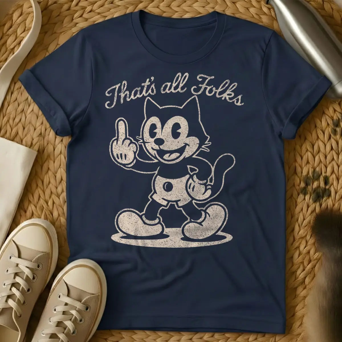 ザッツ・オール・フォークスTシャツ