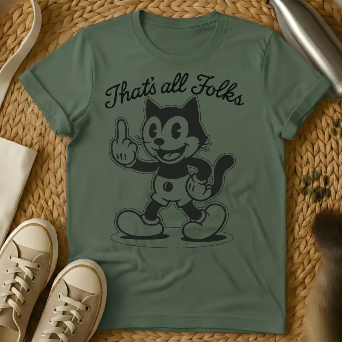 ザッツ・オール・フォークスTシャツ
