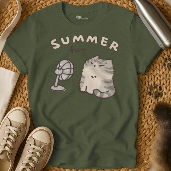 Summer Fun Cat Shirt