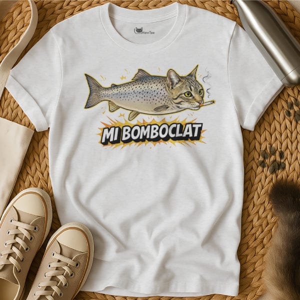 Funny Cat Fish Tee