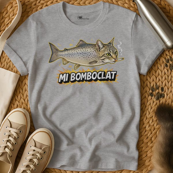 Funny Cat Fish Tee
