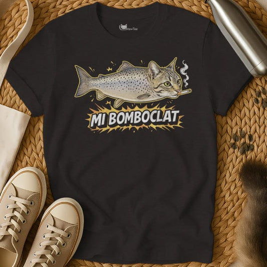 Funny Cat Fish Tee