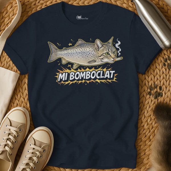 Funny Cat Fish Tee