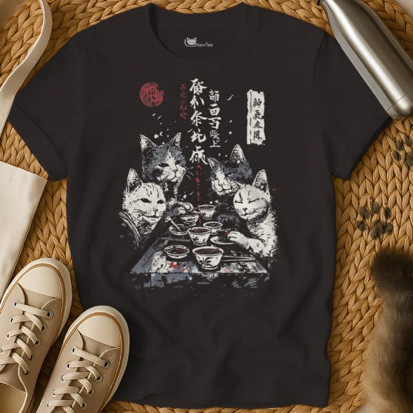 Ukiyo-e Cat Tee