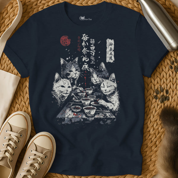 Ukiyo-e Cat Tee