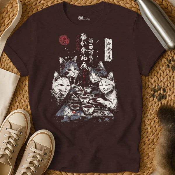 Ukiyo-e Cat Tee