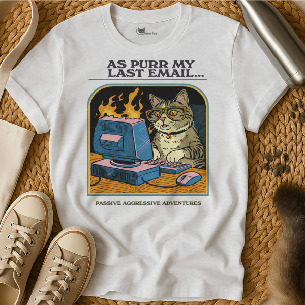 Workplace Humor Cat Shirt