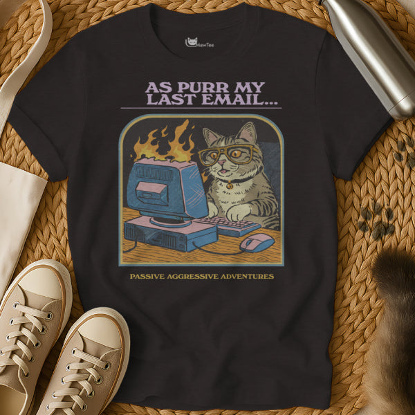 Workplace Humor Cat Shirt