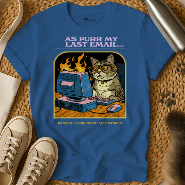 Workplace Humor Cat Shirt