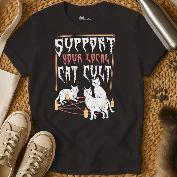 Funny Cat Cult Tee