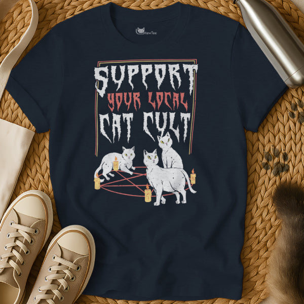 Funny Cat Cult Tee