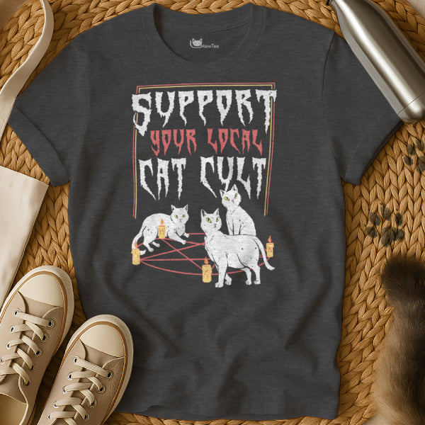 Funny Cat Cult Tee