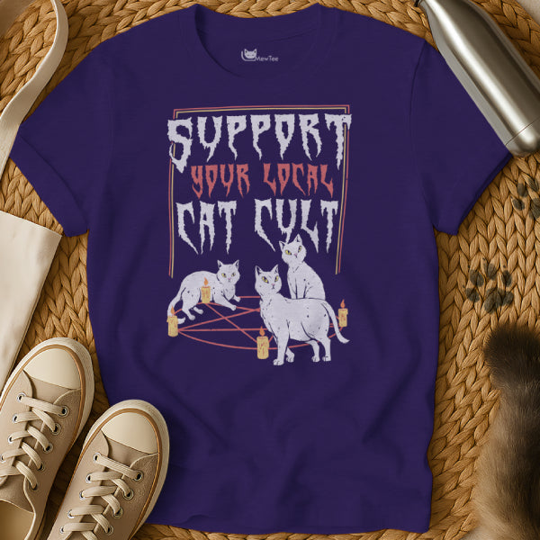 Funny Cat Cult Tee