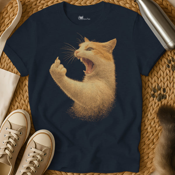 Rude Cat Middle Claw Shirt