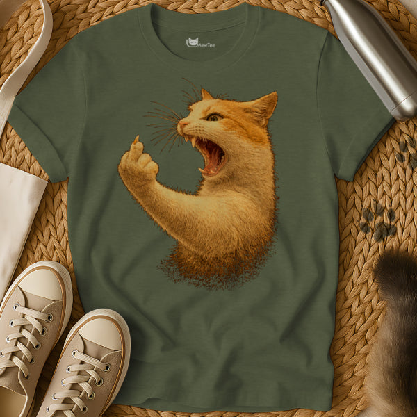 Rude Cat Middle Claw Shirt