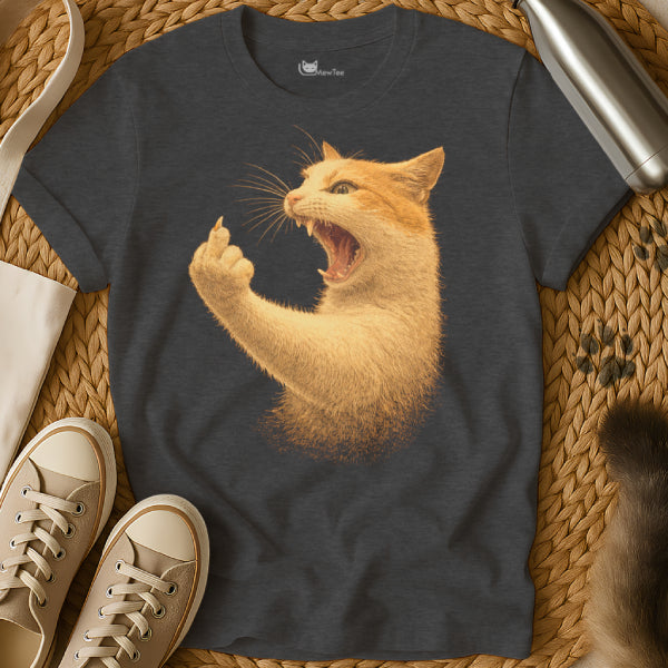 Rude Cat Middle Claw Shirt