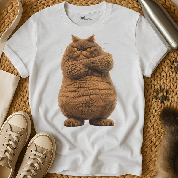 Funny Tough Cat Tee
