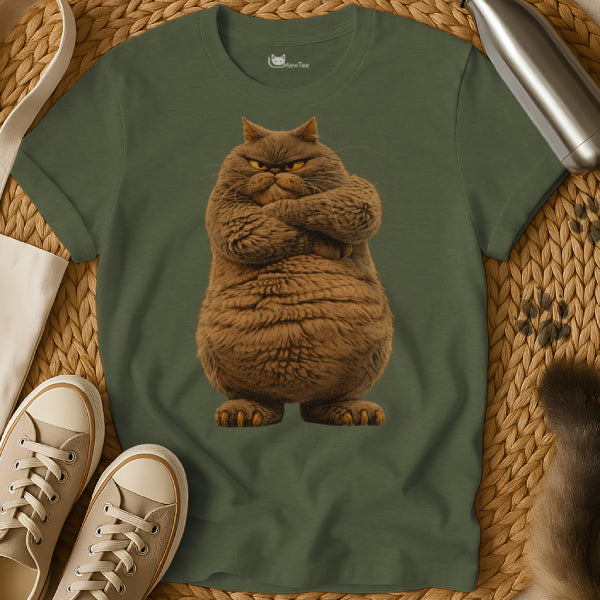 Funny Tough Cat Tee