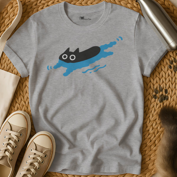 Swimming Cat Shirt