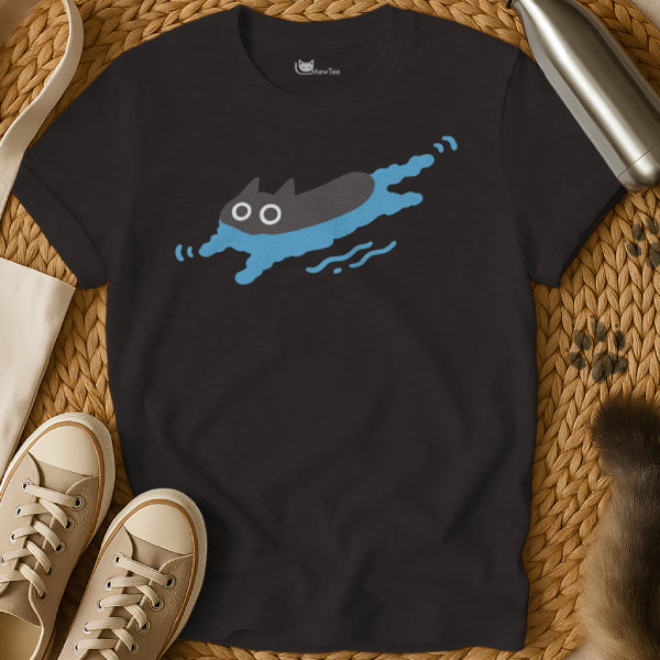 Swimming Cat Shirt