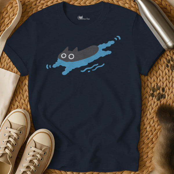 Swimming Cat Shirt