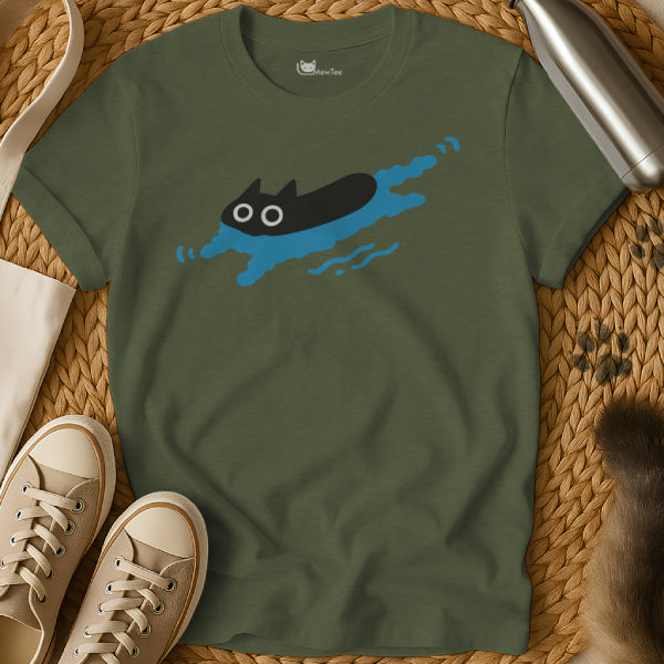 Swimming Cat Shirt