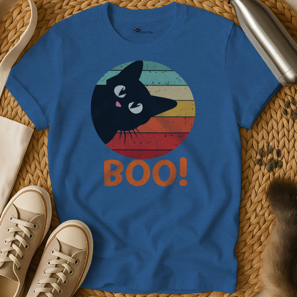 Retro Boo Cat Shirt
