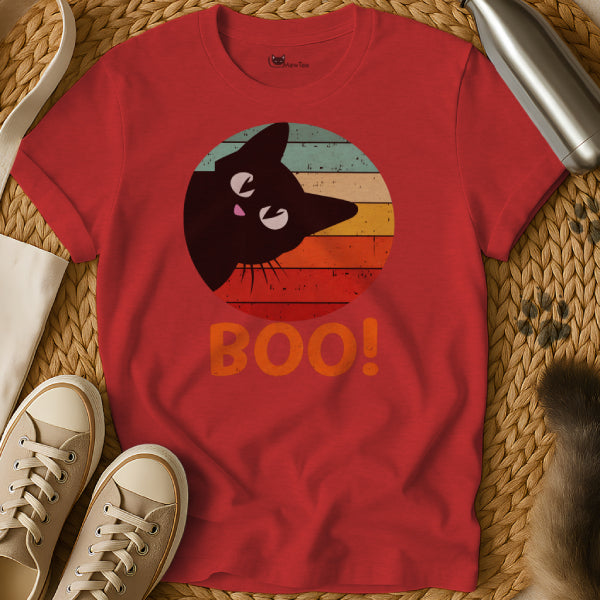 Retro Boo Cat Shirt