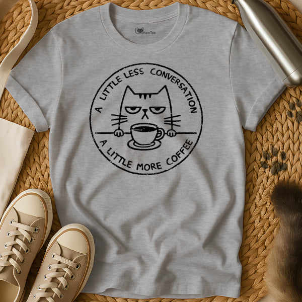 Sassy Morning Cat Tee